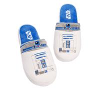 Star Wars Slippers for Men | Yoda Jedi OR R2D2 Options Characters Adults House Shoes | Movie Merchandise Gifts for Him | Memory Foam Slip On Loafers