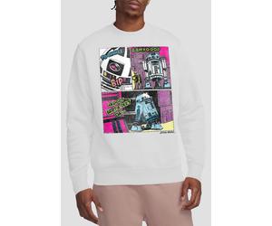 Star Wars Men's R2D2 To The Rescue Sweatshirt White | Size: Small Star Wars White S