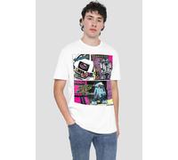 Star Wars Men's R2D2 To The Rescue T-Shirt White | Size: 2XL Star Wars White 2XL