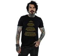 Star Wars Men's Revenge of The Sith Opening Crawl T-Shirt Black Large