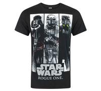Star Wars Mens Rogue One Character Panels T-Shirt NS4125