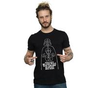 Star Wars Men's Rule The Galaxy T-Shirt in Black | Size: 3XL Star Wars Black 3XL