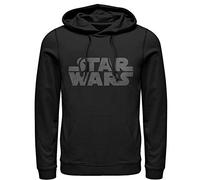Star Wars Men's Simplest Logo Graphic Tee Shirt, Black, XXXXXL