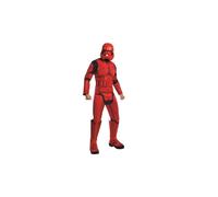 Star Wars Men's Sith Trooper Deluxe Costume - Red Armor, PVC Mask, Belt & Over-the-Counter Boots (Size M/L)