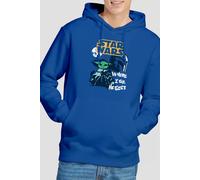 Star Wars Men's Swipe Grogu Hoodie Royal | Size: Medium Star Wars Royal M