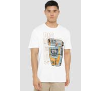 Star Wars Men's The Acolyte Blueprint Pip Droid T-Shirt White | Size: Medium Star Wars White M