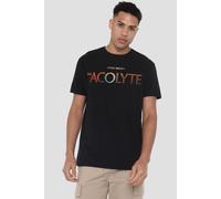 Star Wars Men's The Acolyte Full Logo T-Shirt Black | Size: Large Star Wars Black L