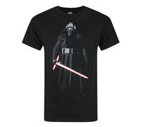Star Wars Mens The Force Awakens Kylo Ren T-ShirtL Black NS4091