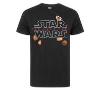Star Wars Mens The Last Jedi Badges T-Shirt NS4398