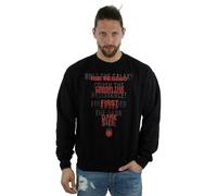 Star Wars Men's The Last Jedi Dark Side Echo Sweatshirt in Black | Size: 3XL Star Wars Black 3XL