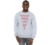 Star Wars Men's The Last Jedi Dark Side Echo Sweatshirt in Grey | Size: 3XL Star Wars Grey 3XL