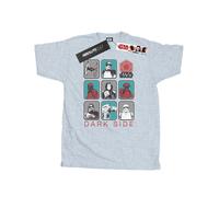 Star Wars Men's The Last Jedi Dark Side Multi Character T-Shirt XXX-Large Sport Grey