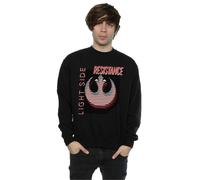 Star Wars Men's The Last Jedi Light Side Sweatshirt in Black | Size: Small Star Wars Black S