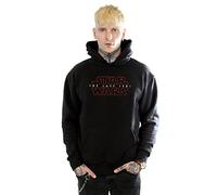 Star Wars Men's The Last Jedi Logo Hoodie Large Black
