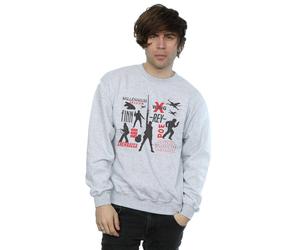 Star Wars Men's The Last Jedi Rebellion Silhouettes Sweatshirt in Grey | Size: Medium Star Wars Grey M