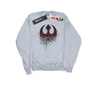 Star Wars Mens The Last Jedi Shattered Emblem Sweatshirt BI46158