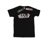 Star Wars Mens The Last Jedi Spray Logo T-Shirt BI46897