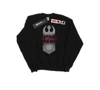 Star Wars Mens The Last Jedi Symbol Crash Sweatshirt BI46239
