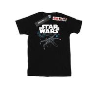 (XXL, Black) Star Wars Mens The Last Jedi X-Wing T-Shirt
