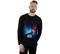 Star Wars Men's The Rise of Skywalker Movie Poster Long Sleeved T-Shirt Black Large