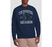 Star Wars Men's Tie Fighter Squadron Sweatshirt Navy | Size: Medium Star Wars Navy M
