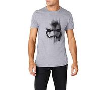 Star Wars Men's Trooper Mask Short-Sleeve T Shirt Grey (Grey Marl), M UK