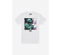 Star Wars Men's Yoda Jedi Legend T-Shirt White | Size: Small Star Wars White S
