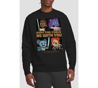 Star Wars Men's Young Jedi Adventure Among the Stars Sweatshirt Black | Size: Medium Star Wars Black M