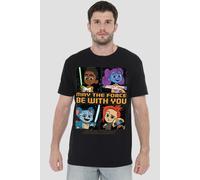 Star Wars Men's Young Jedi Adventure Among The Stars T-Shirt Black | Size: Small Star Wars Black S