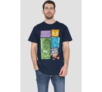 Star Wars Men's Young Jedi Adventure Blocks T-Shirt Navy | Size: Medium Star Wars Navy M