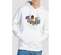 Star Wars Men's Young Jedi Adventure Force is With Us Hoodie White | Size: Medium Star Wars White M