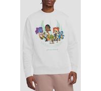 Star Wars Men's Young Jedi Adventure Force is With Us Sweatshirt White | Size: 2XL Star Wars White 2XL