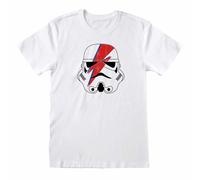 Star Wars Men's Ziggy Stormtrooper T-Shirt in White | Size: Small Star Wars White S