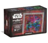 Clementoni Star Wars Metamorphic Art Collection Episodes 7-8-9, 520 Piece Puzzle with RGB LED Frame, Collectible Display Piece, English Version 35163