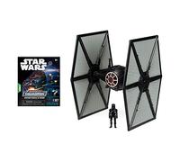 STAR WARS Mico Galaxy Squadron TIE Fighter (Battle Damage) Mystery Bundle - 3-Inch Light Armor Class Vehicle and Scout Class Vehicle with Accessories - Amazon Exclusive