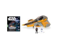 Star Wars Micro Galaxy Squadron Anakin Skywalker's Jedi Interceptor Mystery Bundle - 3-Inch Light Armor Class and Scout Class Vehicles with Accessories