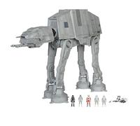 Star Wars Micro Galaxy Squadron AT-AT Walker - 10-Inch Assault Class Vehicle with Five 1-Inch Micro Figure Accessories