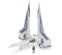 Jazwares Vehicle Bo-Katan's Gauntlet Fighter (Armada) – 5in Rotating Wings, 1in Micro Figure