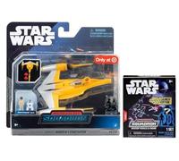 STAR WARS Micro Galaxy Squadron Combo Pack Bundle with 1 Series Blind Box (Anakin's Naboo N-1 Starfighter Episode 1 Collection)