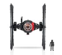 STAR WARS Micro Galaxy Squadron First Order Special Forces TIE Fighter - 5-Inch Vehicle with Removable Wings, Rotating Turret, and 1-Inch Micro Figure