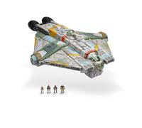 STAR WARS Micro Galaxy Squadron Ghost - 15-Inch Vehicle with Motion and Button Activated Lights and Sounds plus Four 1-Inch Micro Figure Accessories