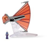 Star Wars MICRO GALAXY SQUADRON LIGHT ARMOR CLASS ASAJJ VENTRESS’S GINIVEX STARFIGHTER - 3-Inch Vehicle with 1-Inch Asajj Ventress Micro Figure