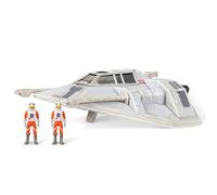 Star Wars Micro Galaxy Squadron Luke Skywalker’s Snowspeeder - 5-Inch Starfighter Class Vehicle with Two 1-Inch Micro Figure Accessories