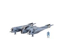 Star Wars Micro Galaxy Squadron Magnaguard Starfighter - 5-inch Vehicle with 1-Inch Micro Figure Accessory
