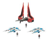 Star Wars™ Micro Galaxy Squadron Maul Shadow Collective Set - Deluxe Battle Pack with Three Vehicles and Three 1-Inch Micro Figure Accessories