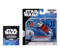 Star Wars™ Micro Galaxy Squadron Shakari Gangster Speeder Mystery Bundle | 3-Inch Vehicle with Figure plus 2.5-Inch Mystery Series 13 Vehicle with Accessory (Amazon Exclusive)