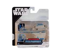 Star Wars Micro Galaxy Squadron SWJ0147 E-Wing Starfighter Official 7.5 cm Vehicle with Figures