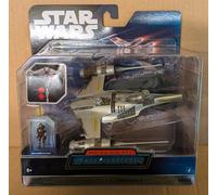 Star Wars Micro Galaxy Squadron The Mandalorian's N-1 Starfighter -13cm Starfighter Class Vehicle with 3cm Micro Figure Accessory