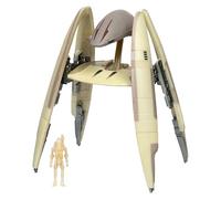 Star Wars Micro Galaxy Squadron Vulture Droid Mystery Bundle - 3-Inch Vehicle and 2.5-Inch Vehicle with Micro Figure Accessories