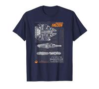 Star Wars Millenium Falcon Light Orange T-Shirt